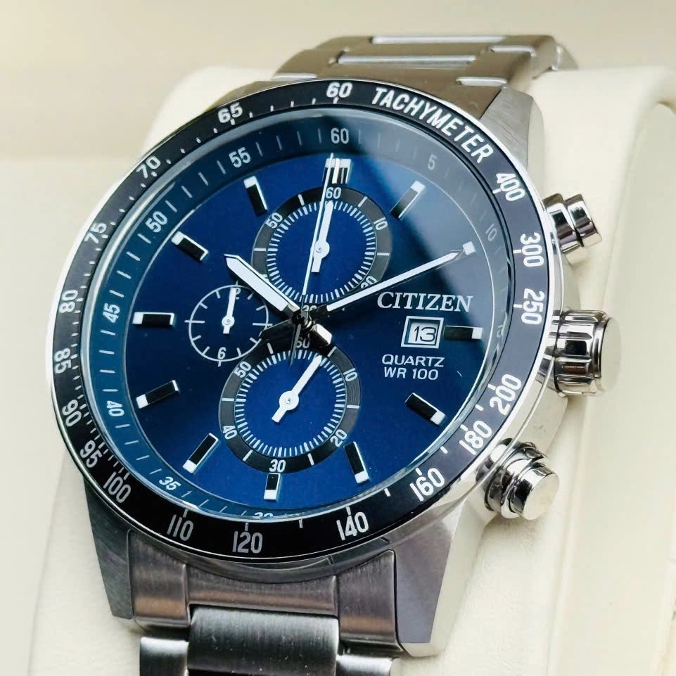 Blue Dial Chronograph AN3600-59L