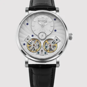 Britime London Lunaris Spiral Men's Watch, White 821-L10306 821-L10306